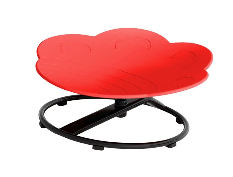 Siruishop Kids Sensory Swivel Chair Improve Balance Nonslip Stable Frame Rotating Siruishop Kids Sensory Swivel Chair Improve Balance Nonslip Stable Frame Rotating