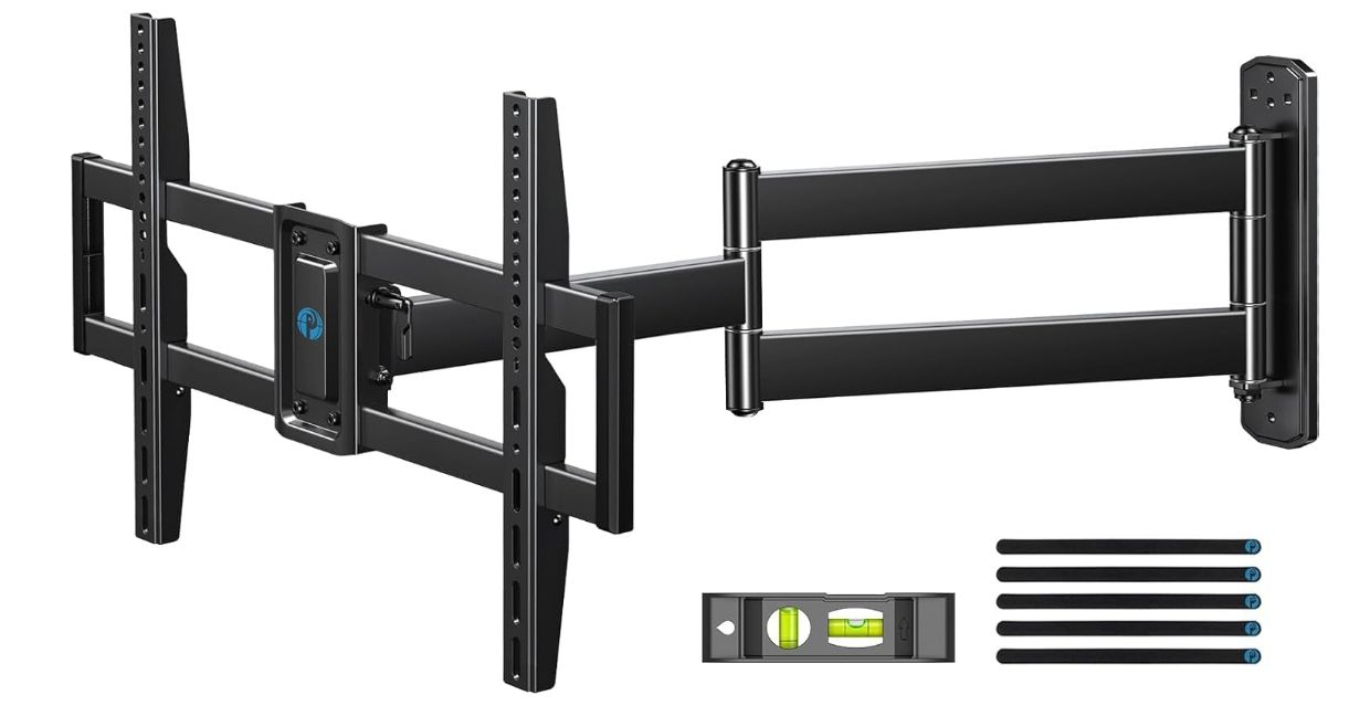 Pipishell Long-Arm TV Wall Mount Full-Motion for 32-75 Inch TVs | Corner TV Mount Bracket Pipishell Long-Arm TV Wall Mount Full-Motion for 32-75 Inch TVs | Corner TV Mount Bracket