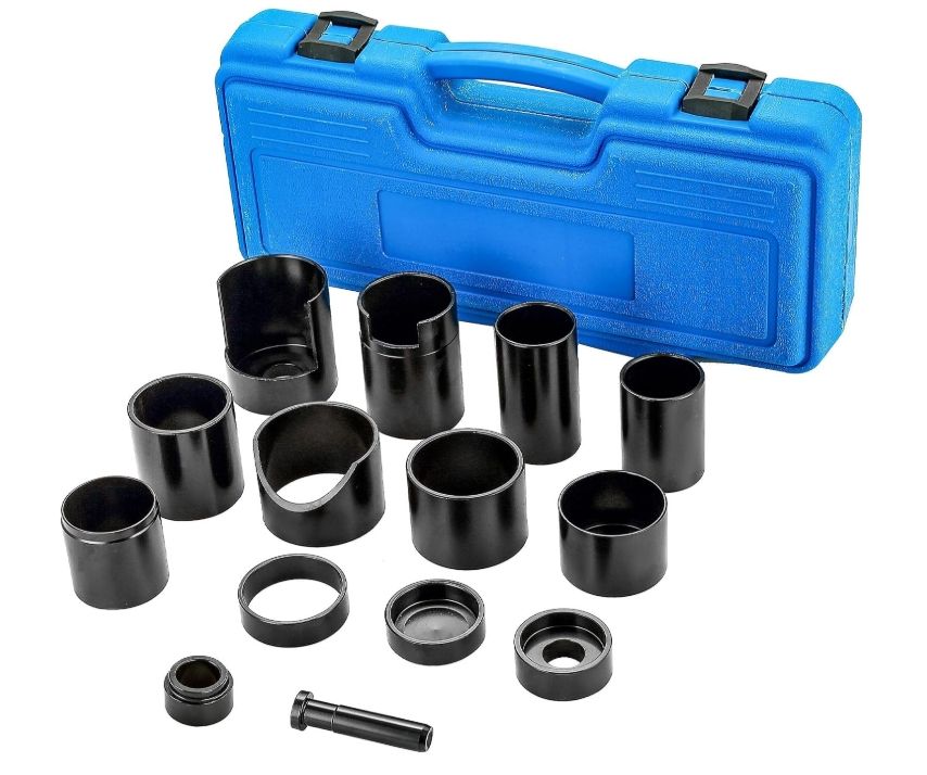 DASBET 14PCS Master Ball Joint Remover Installer Adapter Tool Set DASBET 14PCS Master Ball Joint Remover Installer Adapter Tool Set