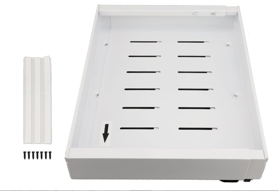 Expandable Pull Out Cabinet Organizer, Carbon Steel Stretchable Shelf Cabinet 3 Sideline Rails Expandable Pull Out Cabinet Organizer, Carbon Steel Stretchable Shelf Cabinet 3 Sideline Rails