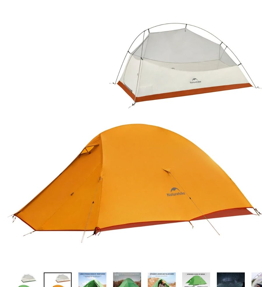 Cloud Up™ Base 2-Person Ultralight Backpacking Tent Cloud Up™ Base 2-Person Ultralight Backpacking Tent