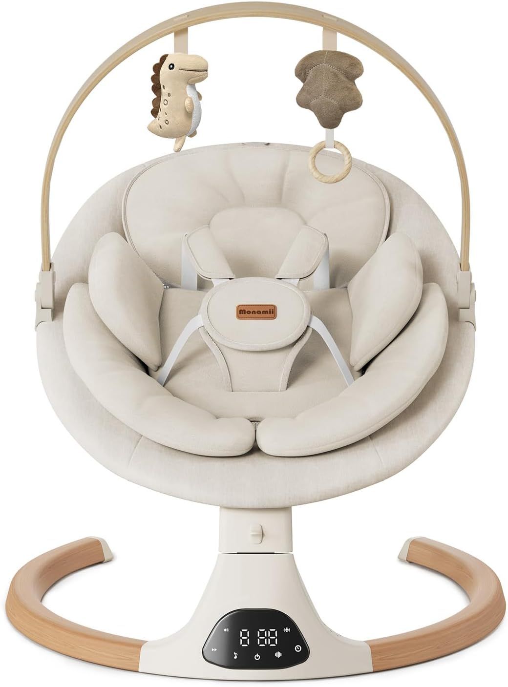 Monamii Baby Swings for Infants, Bluetooth Infant Swing with Music Speaker Monamii Baby Swings for Infants, Bluetooth Infant Swing with Music Speaker