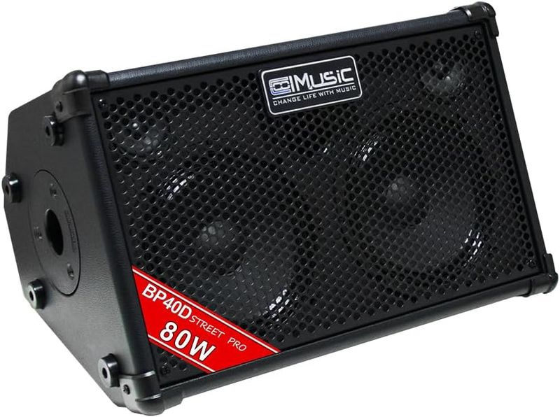 Coolmusic BP40D 80W Rechargeable Acoustic Guitar Amplifier- Portable Bluetooth Speaker Coolmusic BP40D 80W Rechargeable Acoustic Guitar Amplifier- Portable Bluetooth Speaker