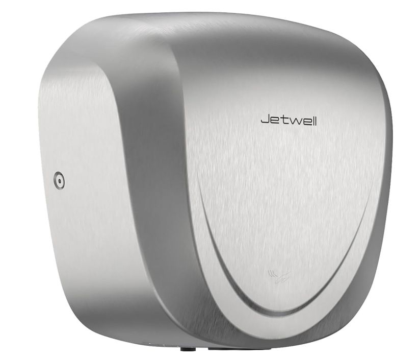 JETWELL UL Certified Commercial Hand Dryer with HEPA Filter JW2902 Brushed