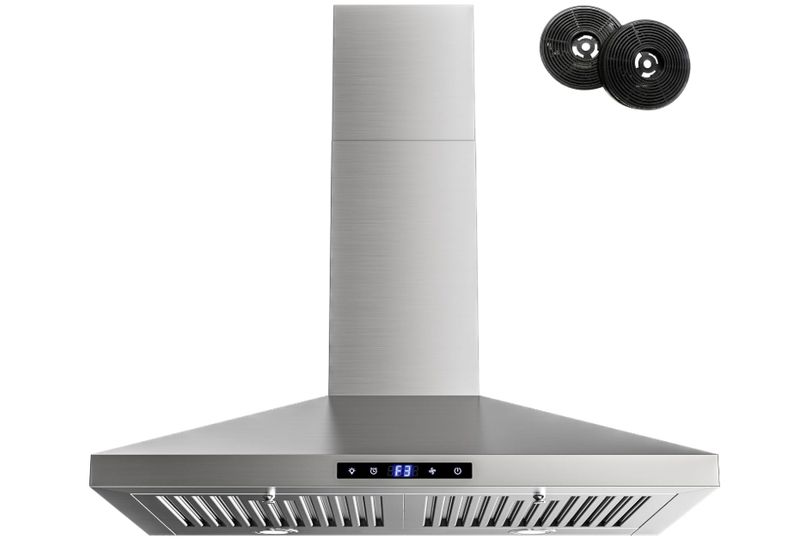 FIREGAS 30 inch Wall Mount Range Hood, Ducted/Ductless Convertible FIREGAS 30 inch Wall Mount Range Hood, Ducted/Ductless Convertible