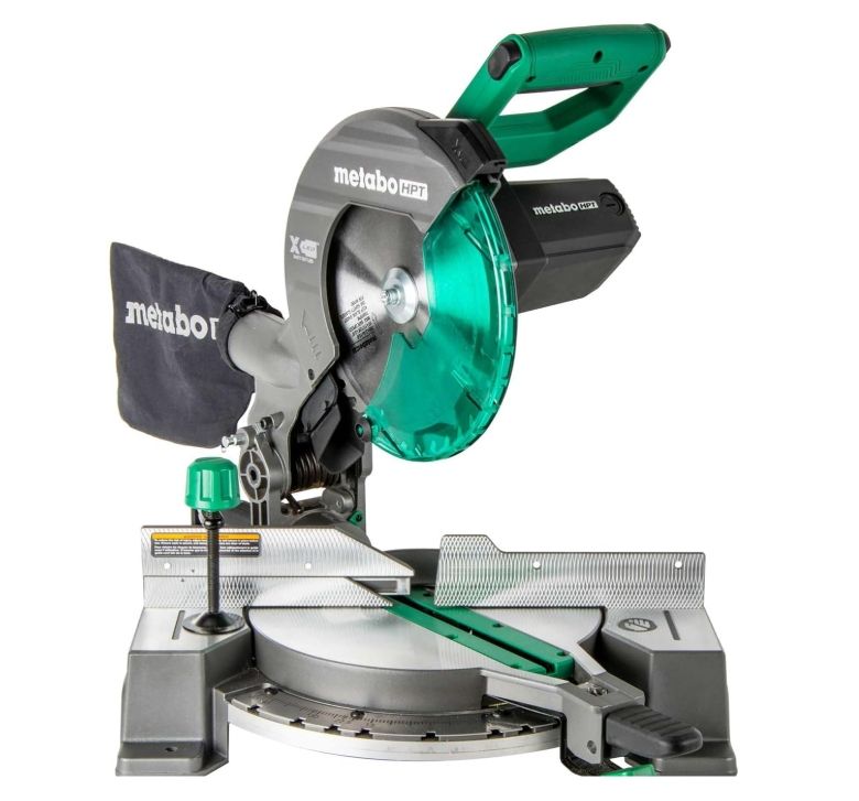 Metabo HPT 10-Inch Compound Miter Saw, Xact Cut LED Shadow Line System
