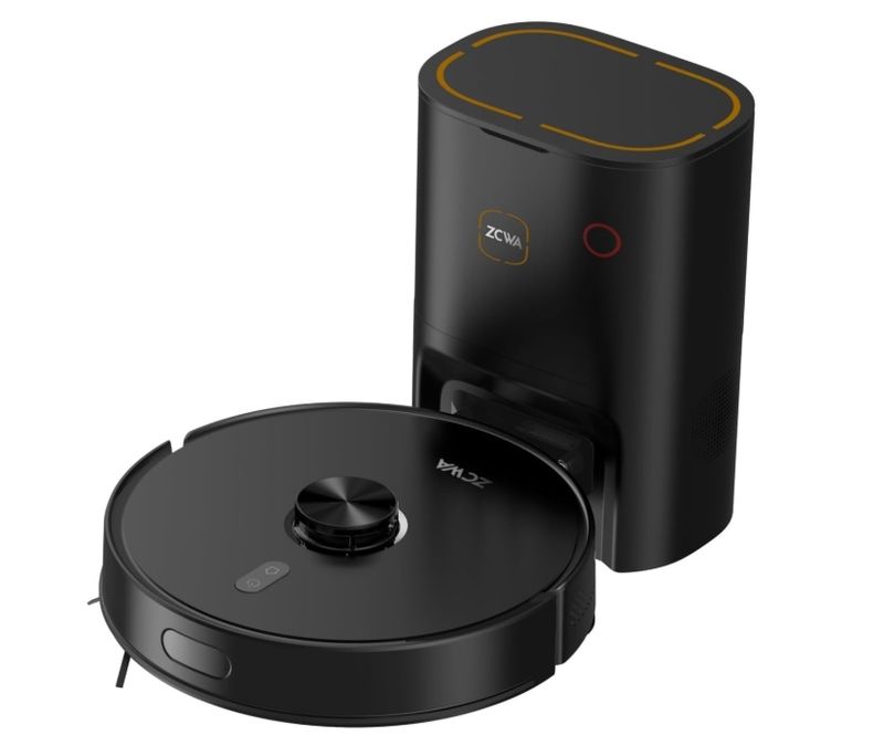 Robot Vacuum and Mop Combo, 90 Day Self-Emptying, 10000Pa Suction Robot Vacuum and Mop Combo, 90 Day Self-Emptying, 10000Pa Suction