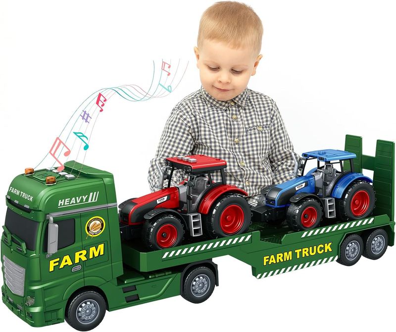 3-in-1 Farm Truck Toys for Kids Ages 3-6 – 25.6 Inch Extra-Large 3-in-1 Farm Truck Toys for Kids Ages 3-6 – 25.6 Inch Extra-Large
