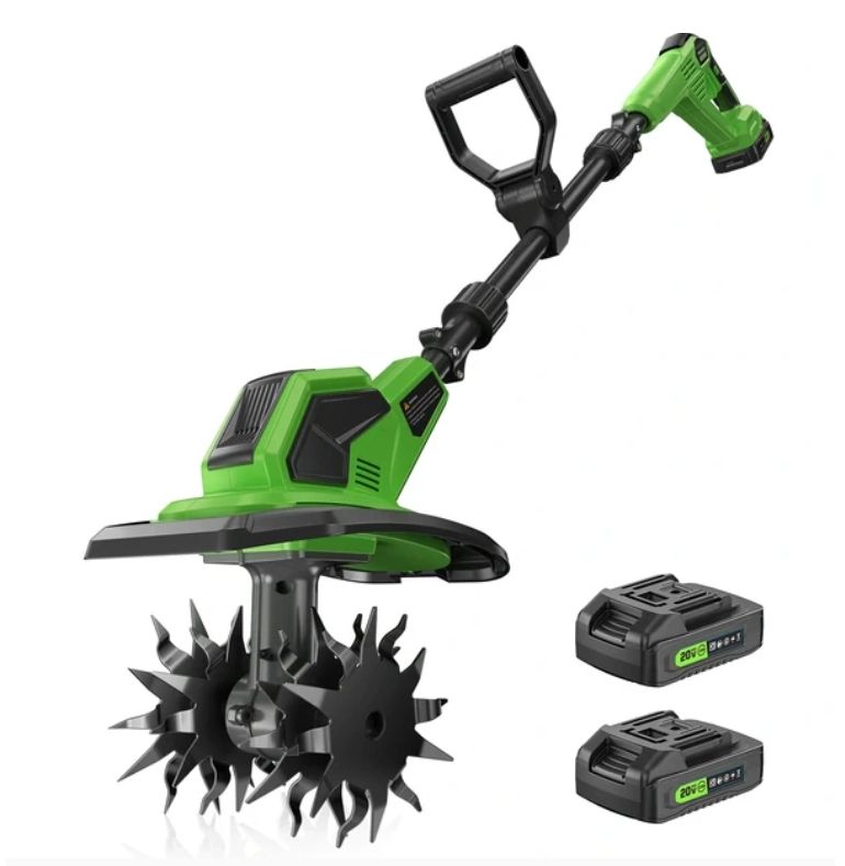 T20 Electric Garden Tiller (2 x Batteries) T20 Electric Garden Tiller (2 x Batteries)