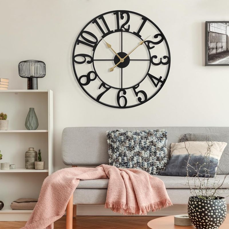 Large Wall Clock for Living Room Decor - 32 Inch Large Wall Clock for Living Room Decor - 32 Inch
