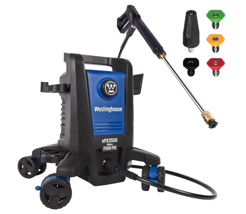 Westinghouse ePX3500 Electric Pressure Washer, 2500 Max PSI 1.76 Max GPM Westinghouse ePX3500 Electric Pressure Washer, 2500 Max PSI 1.76 Max GPM