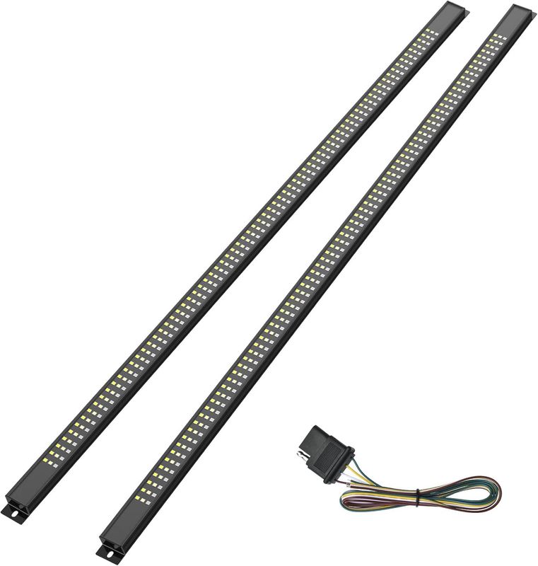 MICTUNING Triple Tailgate Light Bar Waterproof Plug-and-Play Aluminum Frame with 4-Way Flat Connector Wire MICTUNING Triple Tailgate Light Bar Waterproof Plug-and-Play Aluminum Frame with 4-Way Flat Connector Wire