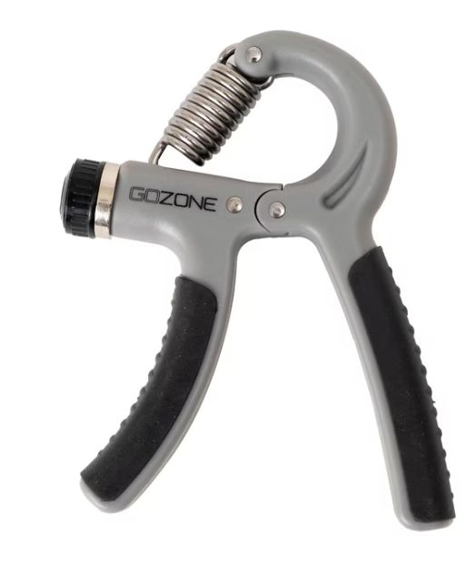 GoZone Adjustable Hand Grip – Grey/Black