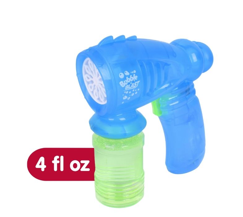 Play Day Light up Bubble Blaster - Blue, 4 fl oz Solution, Children Ages 3+ Play Day Light up Bubble Blaster - Blue, 4 fl oz Solution, Children Ages 3+