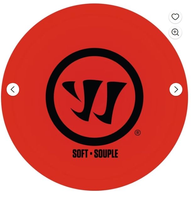 Warrior Hockey Ball - Red - Indoor and Outdoor Warrior Hockey Ball - Red - Indoor and Outdoor