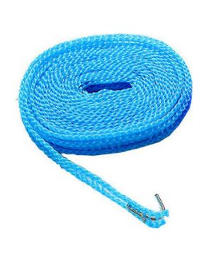 Nylon Clothesline Drying Rope | Windproof Outdoor Laundry Line with Stainless Steel Hooks Nylon Clothesline Drying Rope | Windproof Outdoor Laundry Line with Stainless Steel Hooks