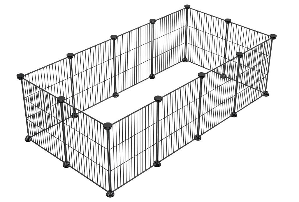 LURIVA DIY Small Animal Playpen, Pet Playpen, Guinea Pig Cages, Rabbit Playpen
