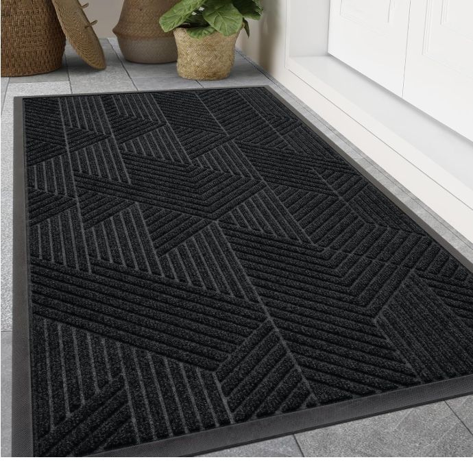 OLANLY Front Door Mat Outdoor Indoor, Heavy Duty Non Slip Rubber Mat 71"x47" OLANLY Front Door Mat Outdoor Indoor, Heavy Duty Non Slip Rubber Mat 71"x47"
