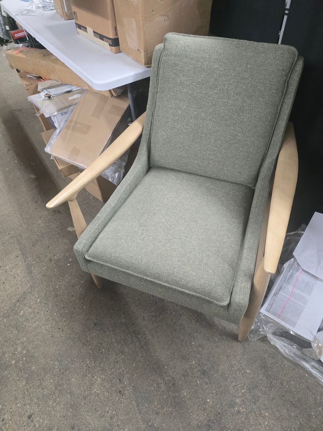 Aiden &amp; Ivy Fabric Accent Chair MSRP $499.99