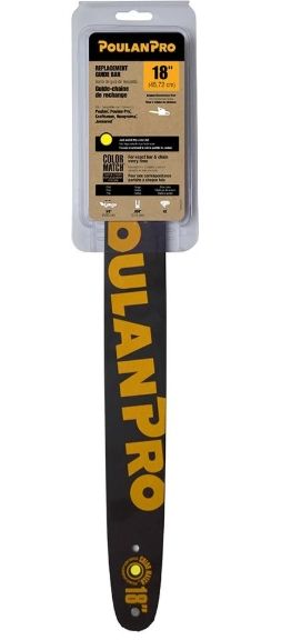 POULAN/Weed Eater 44689 Pp 18" Repl Guide bar