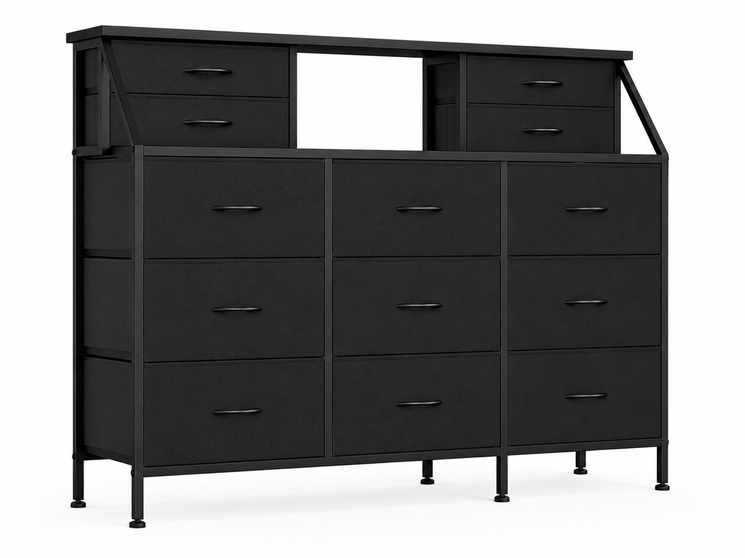 COTUBLR Dresser for Bedroom with 13 Drawers, 55” Wide Chest of Drawers