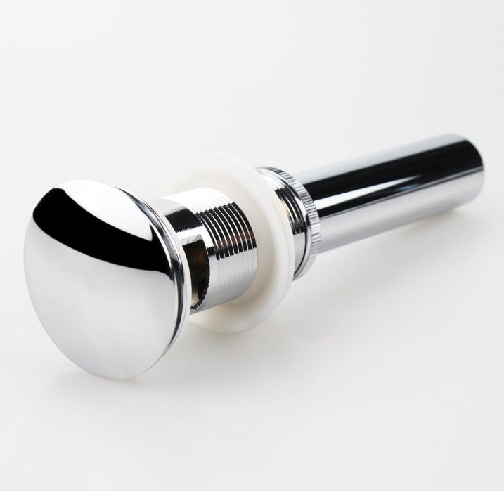 Bathroom Sink Pop Up Drain Assembly with Overflow Fits 1.57 to 2.36 Inch Sink Openings