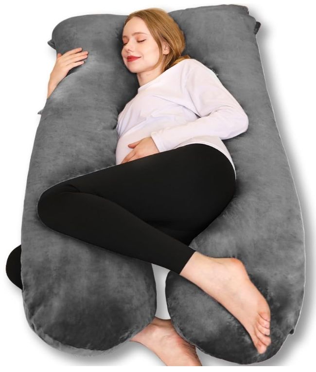 Chilling Home 63 in Large Full Body Pillow for Adults, Pregnancy Pillow for Sleeping Chilling Home 63 in Large Full Body Pillow for Adults, Pregnancy Pillow for Sleeping