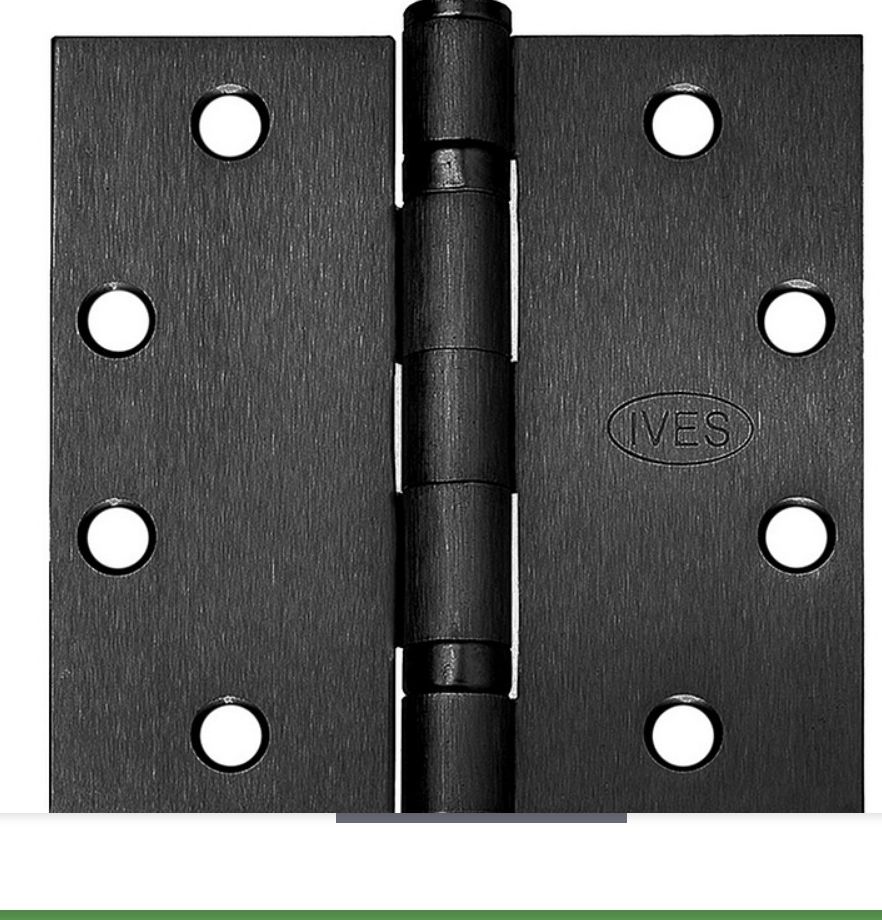 Ives 5BB1-4.5x4.0-B-BLK 3 pack