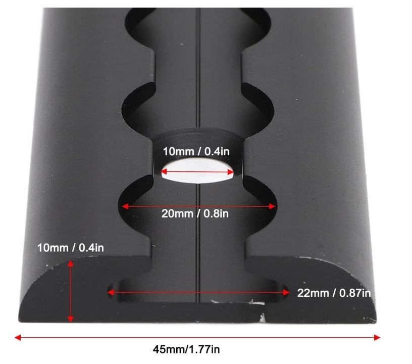 L Track Rail, L Track Rail with Drilled Hole Securing Loads Robust Tie Down Aluminium 48" per piece - 2 pieces