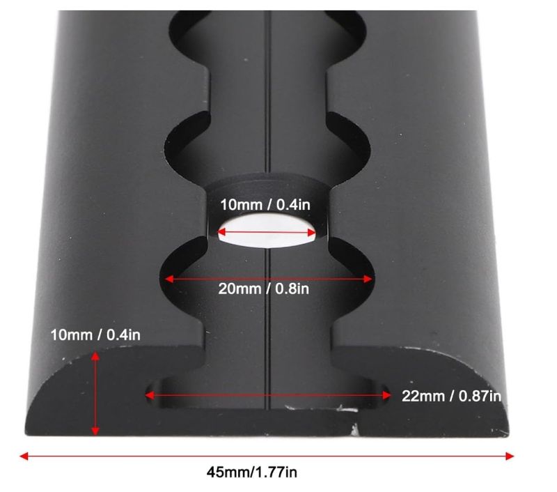L Track Rail, L Track Rail with Drilled Hole Securing Loads Robust Tie Down Aluminium 48" per piece - 2 pieces