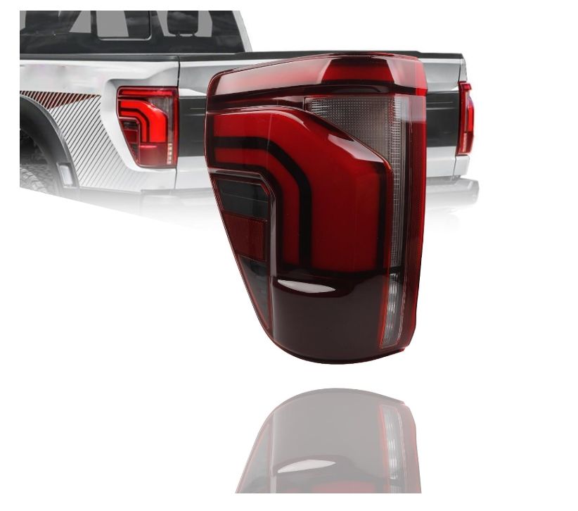 Dasbecan Tail Light Assembly for 2024 2025 2026 Ford F150 LED W/Blind Spot Dasbecan Tail Light Assembly for 2024 2025 2026 Ford F150 LED W/Blind Spot