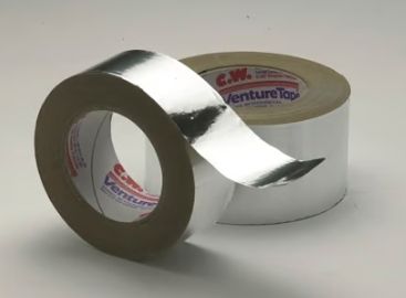 3M 15202 VENTURE TAPE ALUMINUM FOIL TAPE 1520CW NATURAL ALUMINUM 3M 15202 VENTURE TAPE ALUMINUM FOIL TAPE 1520CW NATURAL ALUMINUM