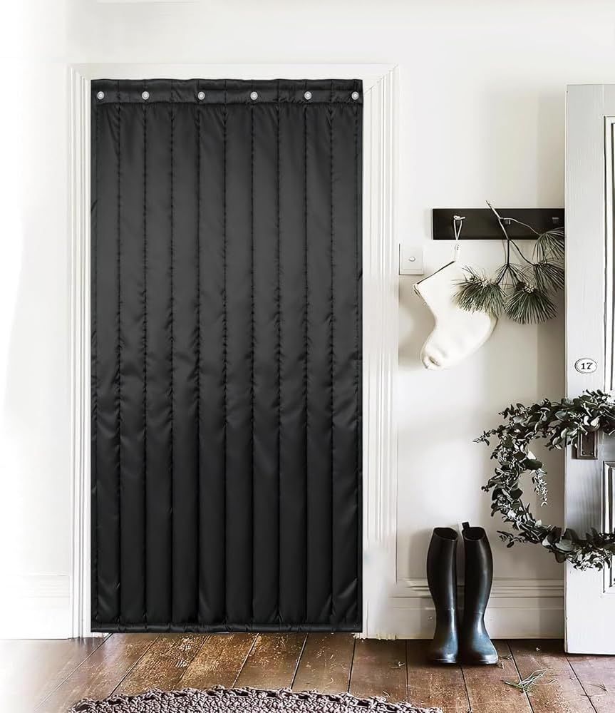95.3'' × 54.3''Large Sound Absorbing Curtain Soundproofing Panels Sound Proof Curtains Sound Dampening Blanket For To Reduce Light Blocking