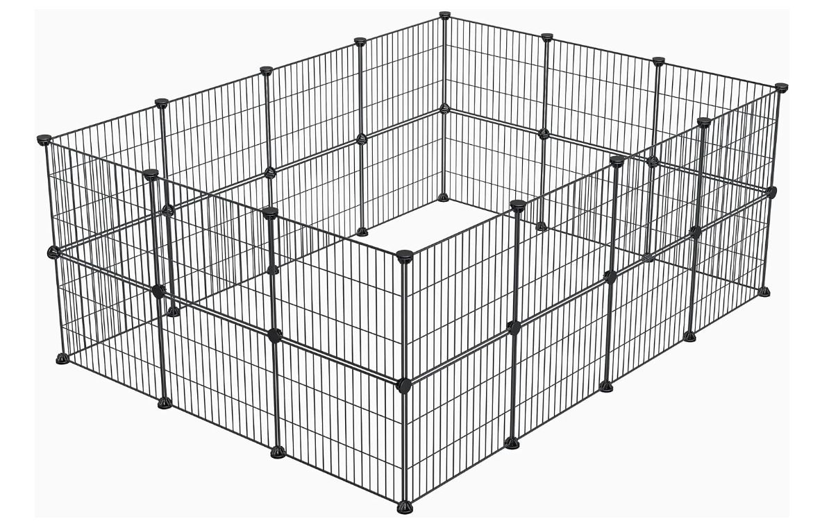 LURIVA Small Animal Playpen, Guinea Pig Cages, Pet Playpen, Rabbit Cage LURIVA Small Animal Playpen, Guinea Pig Cages, Pet Playpen, Rabbit Cage