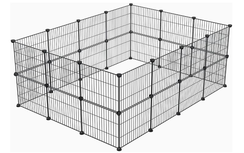 LURIVA Small Animal Playpen, Guinea Pig Cages, Pet Playpen, Rabbit Cage LURIVA Small Animal Playpen, Guinea Pig Cages, Pet Playpen, Rabbit Cage