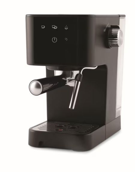 Mainstays Touch Screen Espresso Machine with Steam Wand, 15-Bar Pump, Black Mainstays Touch Screen Espresso Machine with Steam Wand, 15-Bar Pump, Black