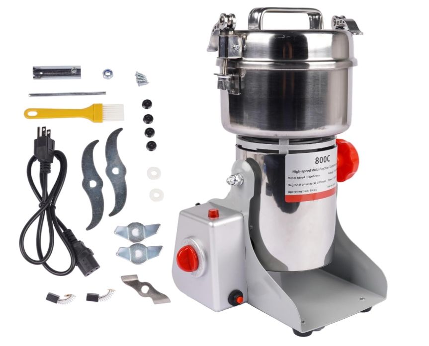 3500W Electric Grain Mill Grinder 800g Swing Type Commercial Spice Grinder 3500W Electric Grain Mill Grinder 800g Swing Type Commercial Spice Grinder