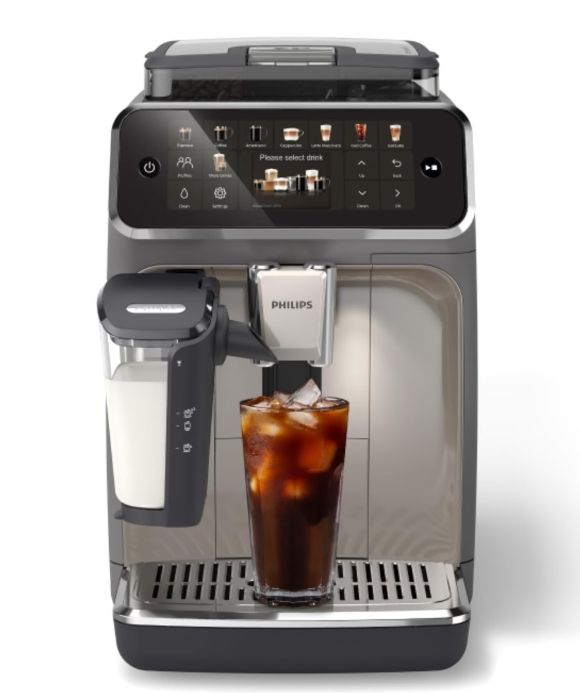 PHILIPS 5500 Series Fully Automatic Espresso Machine, LatteGo Milk System PHILIPS 5500 Series Fully Automatic Espresso Machine, LatteGo Milk System