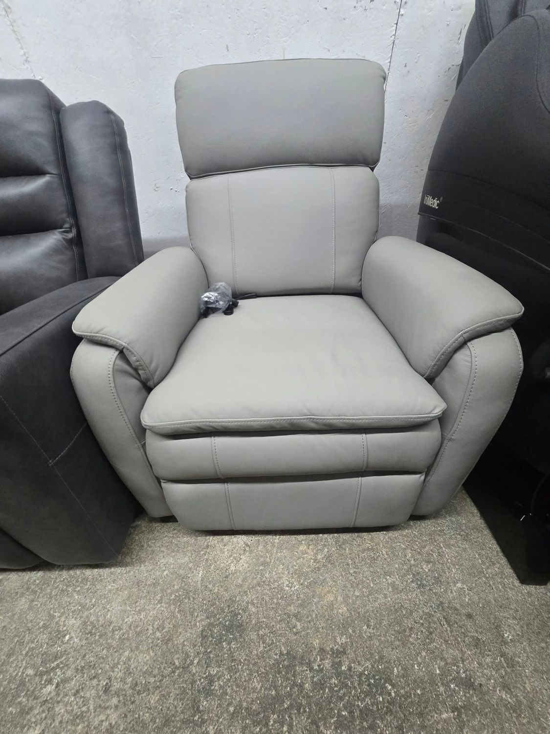 Timberland Power Recliner Grey MSRP $1299.99