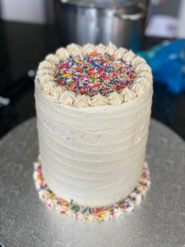Rainbow Layer Cake