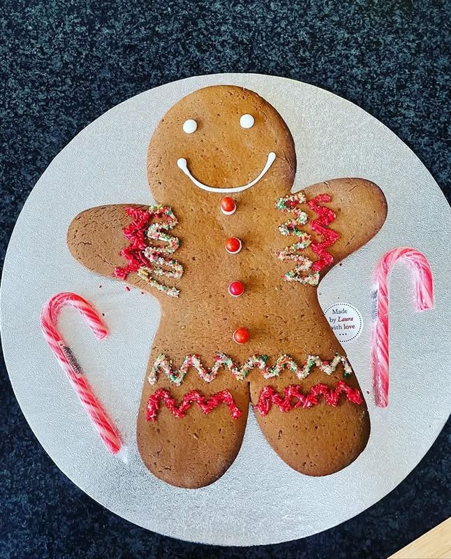 Family Size Giant Gingerbread Cookie