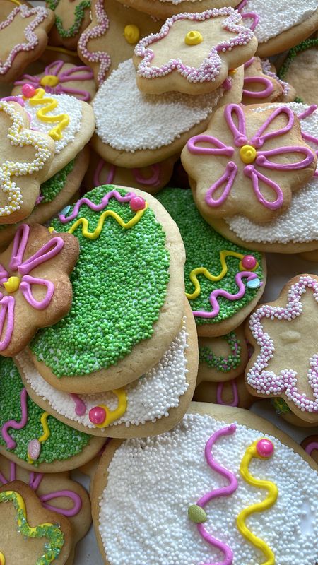 Decorated Butter Cookies