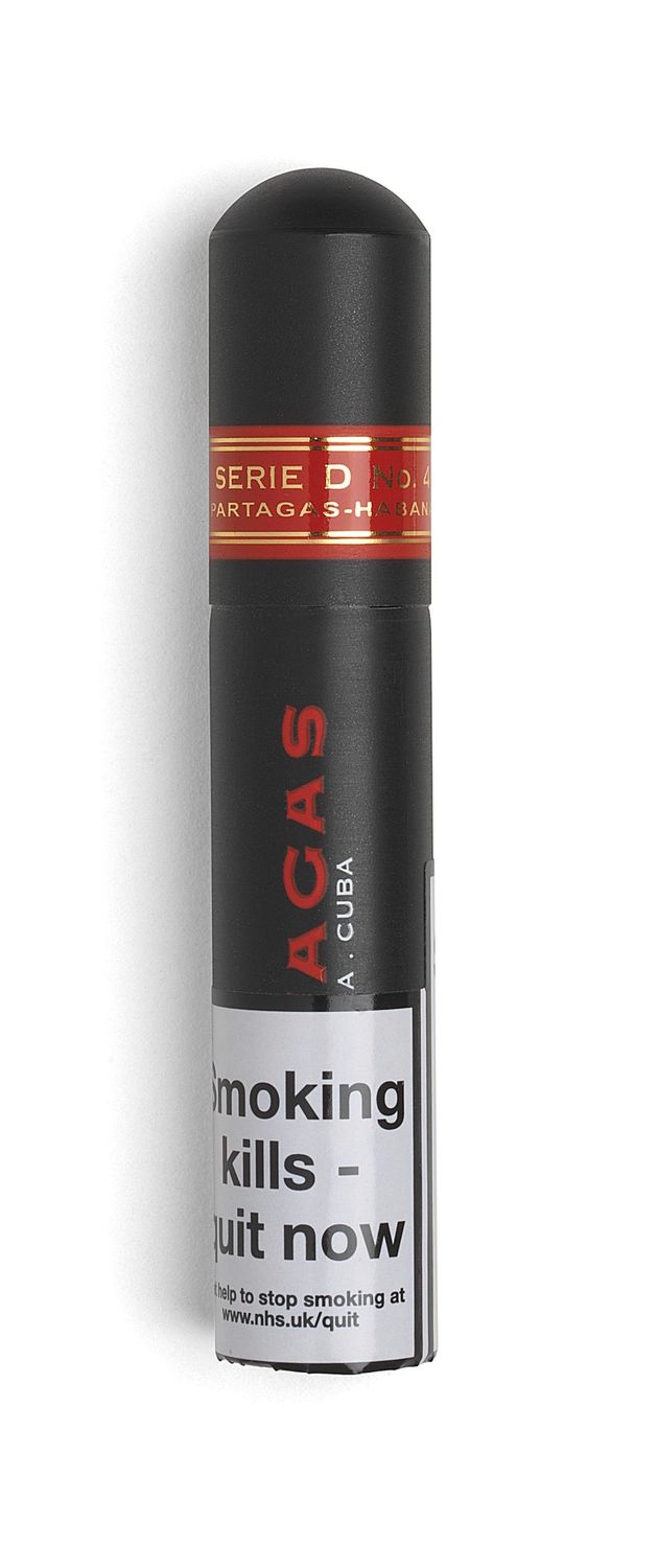 Partagas Serie D No.4 Tubo, Size: Single Cigar