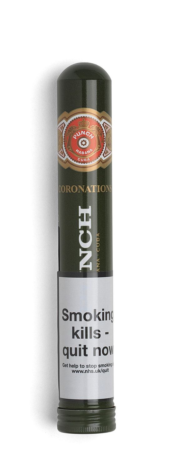 Punch Coronations Tubo, Size: Single Cigar
