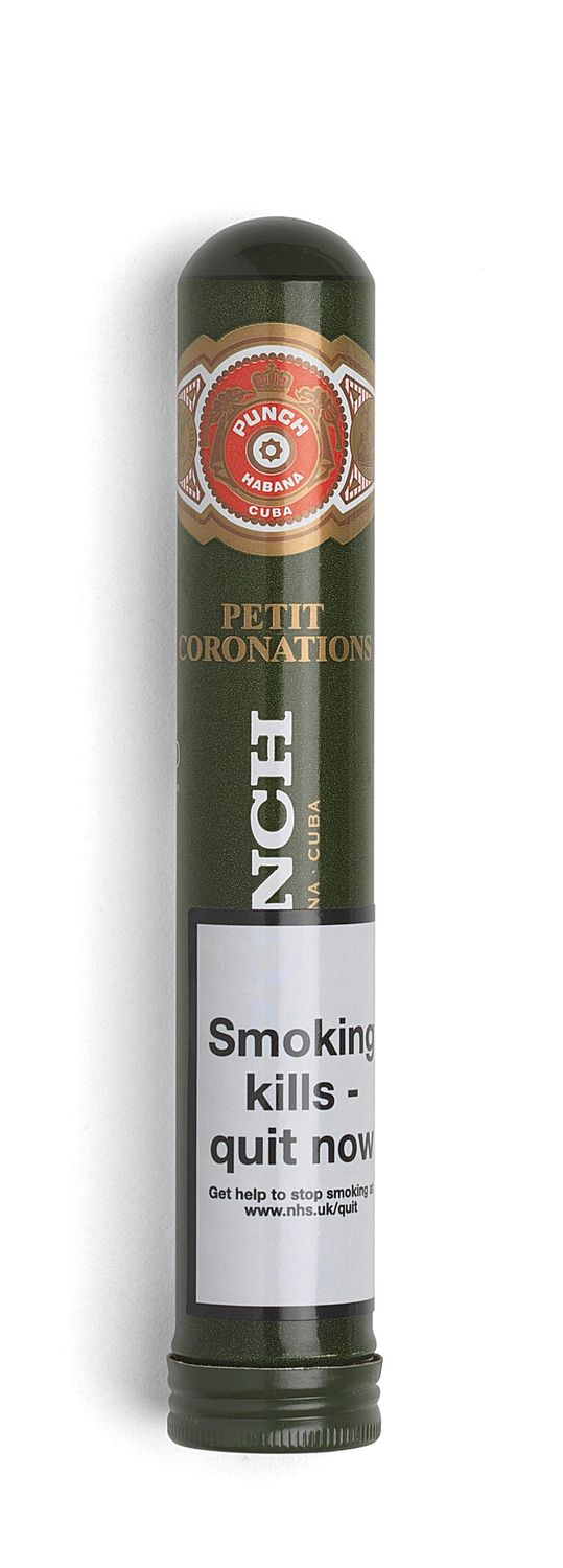 Punch Petit Coronations Tubo, Size: Single Cigar