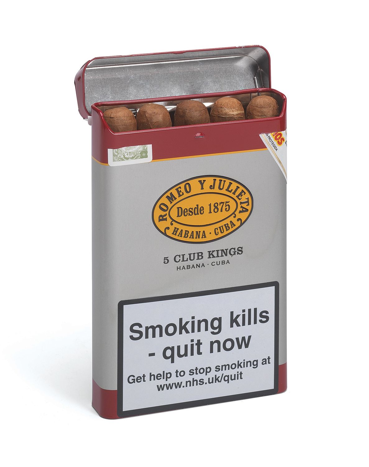 Romeo y Julieta Club Kings - Tins of 5
