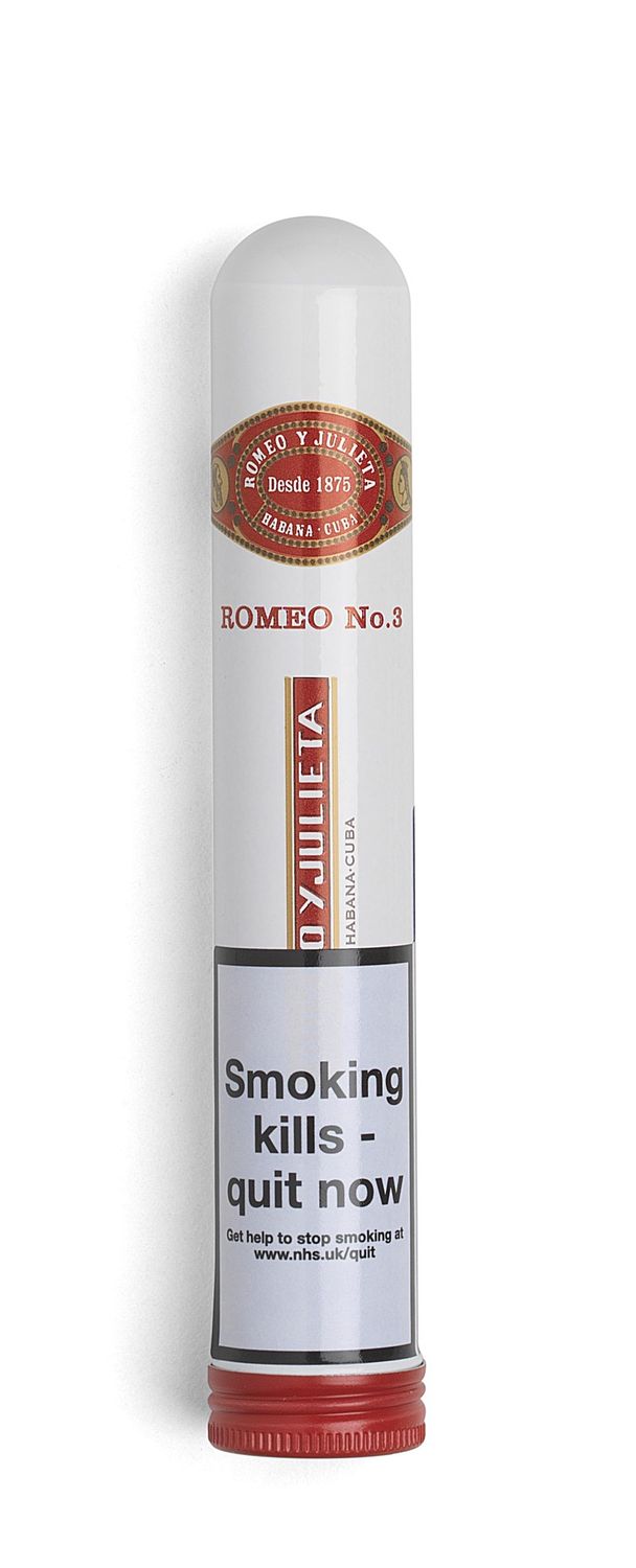 Romeo y Julieta No.3 Tubo, Size: Single Cigar