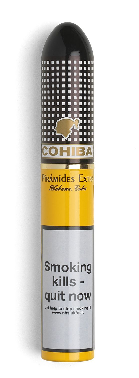 Cohiba Piramides Extra Tubo, Size: Single Cigar