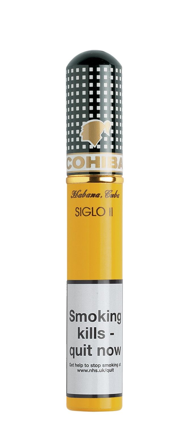 Cohiba Siglo II Tubo, Size: Single Cigar