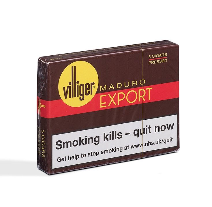 Villiger Export Pressed Maduro, Size: Single Pack
